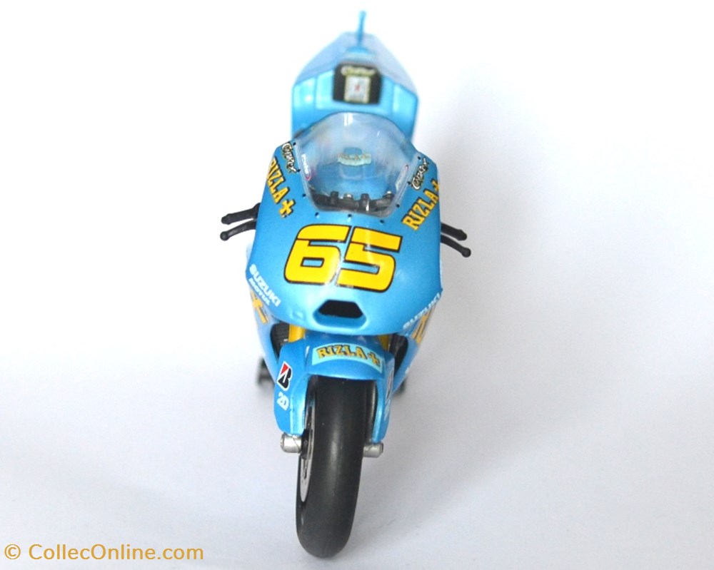 2009 - GSV-R 800 - Loris Capirossi 3 modeles reduits motos suzuki 2009 gsv r 800 loris capirossi