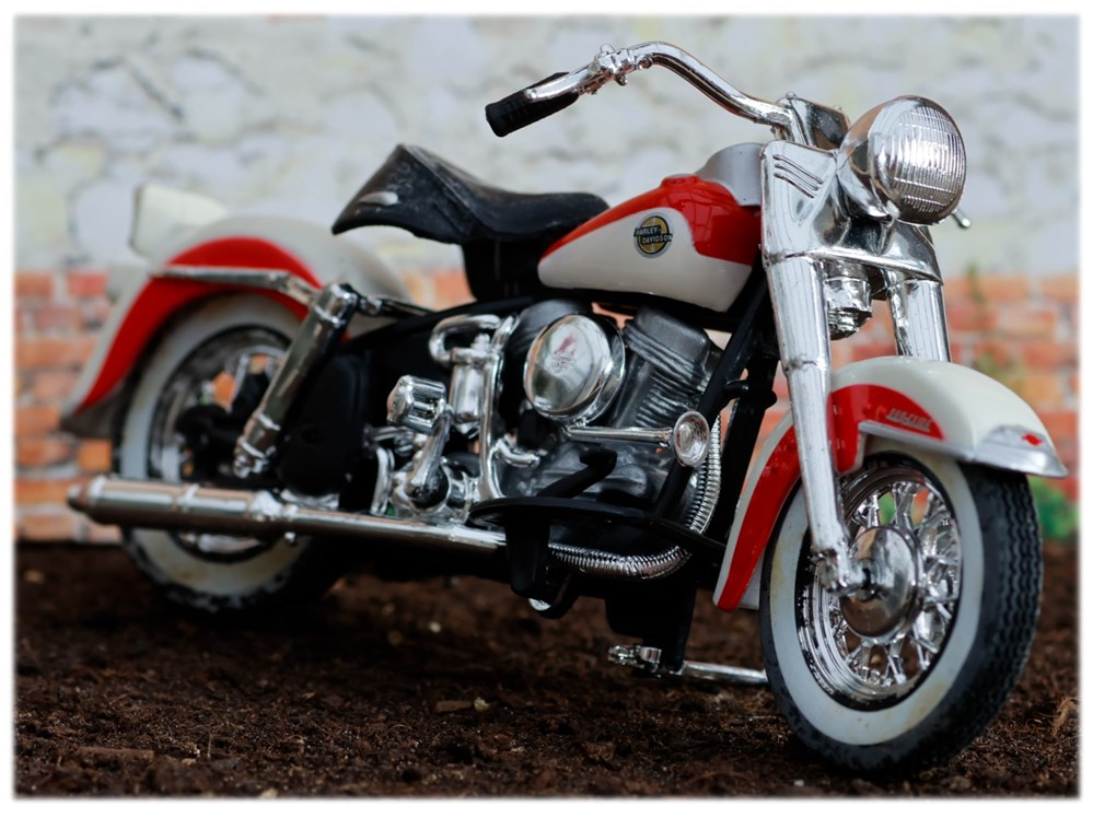 modeles reduits motos harley davidson 1958 flh 1200 duo glide