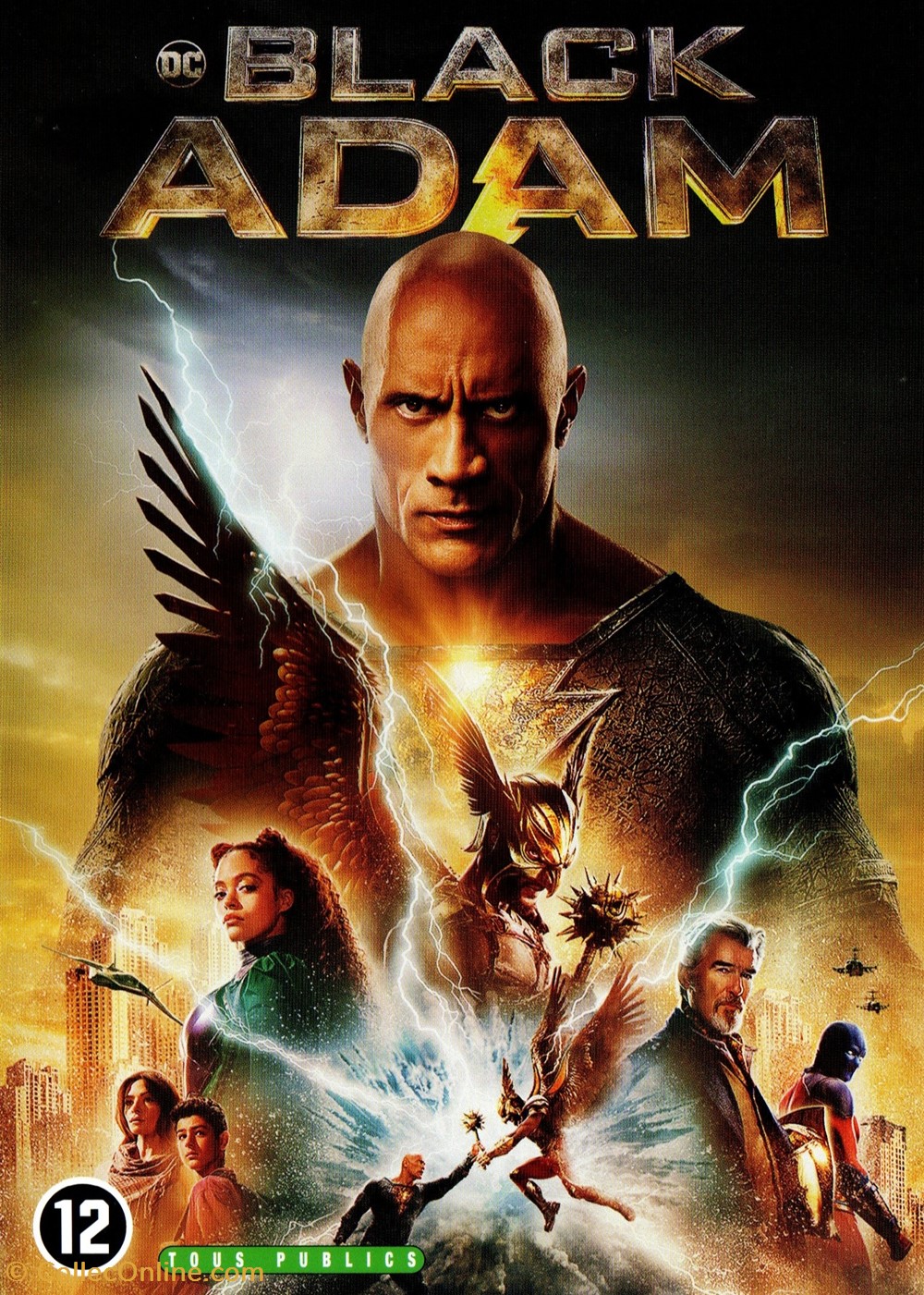 divers film dvd blu ray black adam