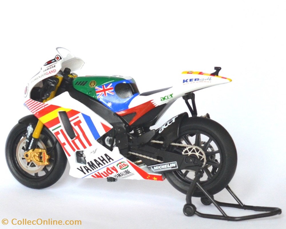 modeles reduits motos yamaha 2008 yzr m1 jorge lorenzo