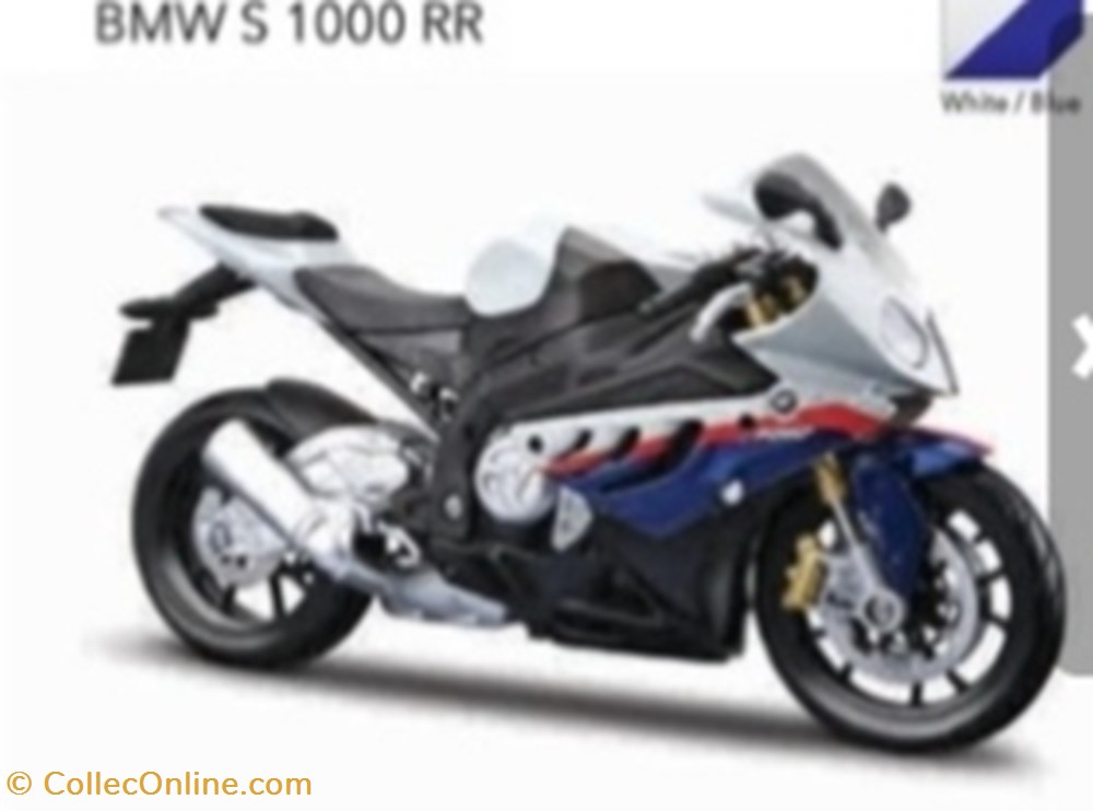 modeles reduits motos bmw s 1000 rr