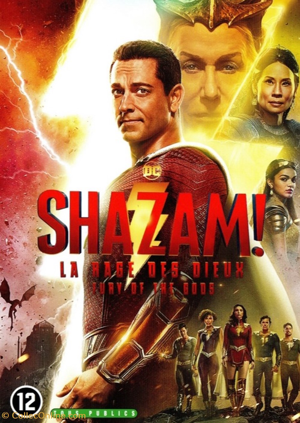 Shazam ! La Rage Des Dieux divers film dvd blu ray shazam la rage des dieux