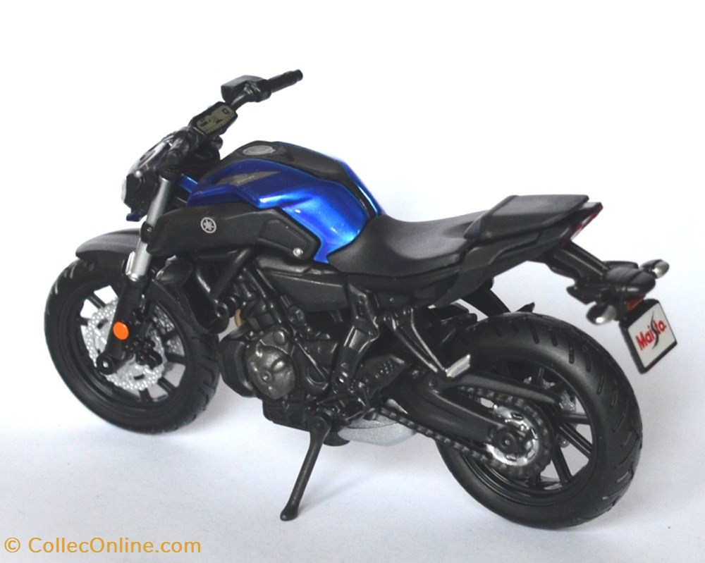 2018 - MT- 07 2 modeles reduits motos yamaha 2018 mt 07