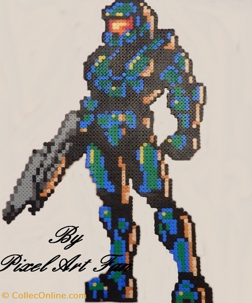 26 - Halo diver decoration magnet autocollant 26 halo