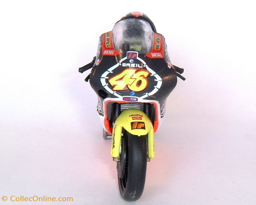 modeles reduits motos aprilia 1999 rsw 250 valentino rossi