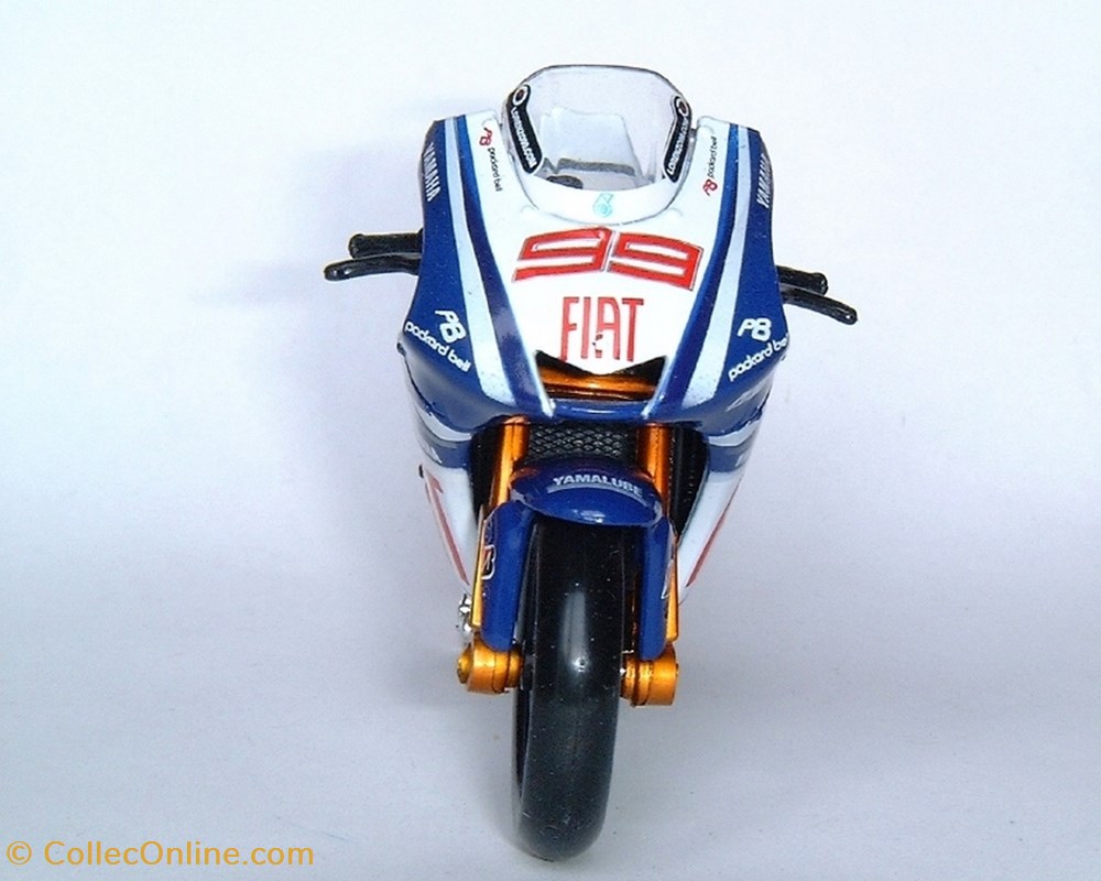 modeles reduits motos yamaha 2009 yzr m1 jorge lorenzo