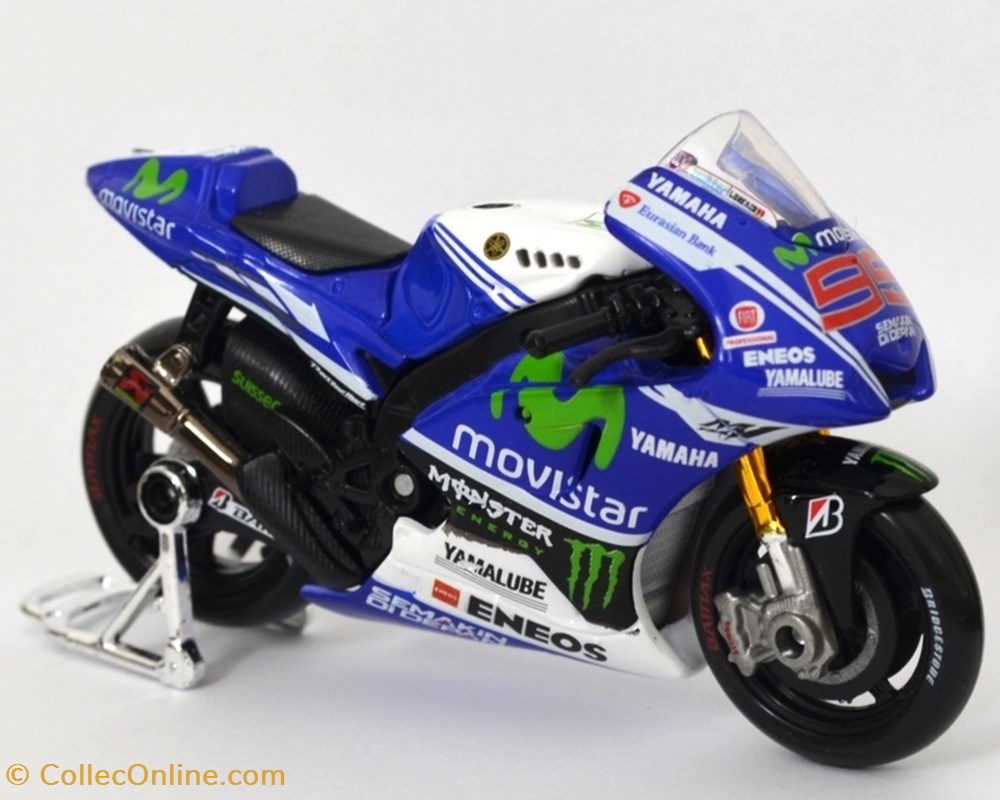 modeles reduits motos yamaha 2014 yzr m1 jorge lorenzo
