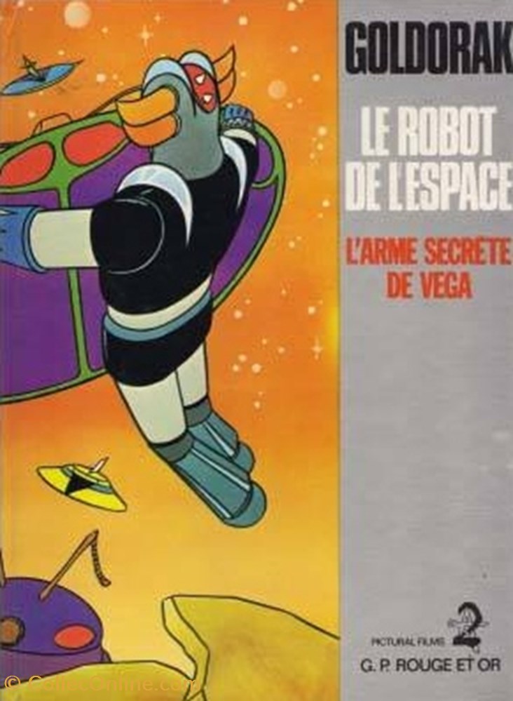livre bd revue bande dessinee goldorak le robot de espace 6 arme secrete de vega