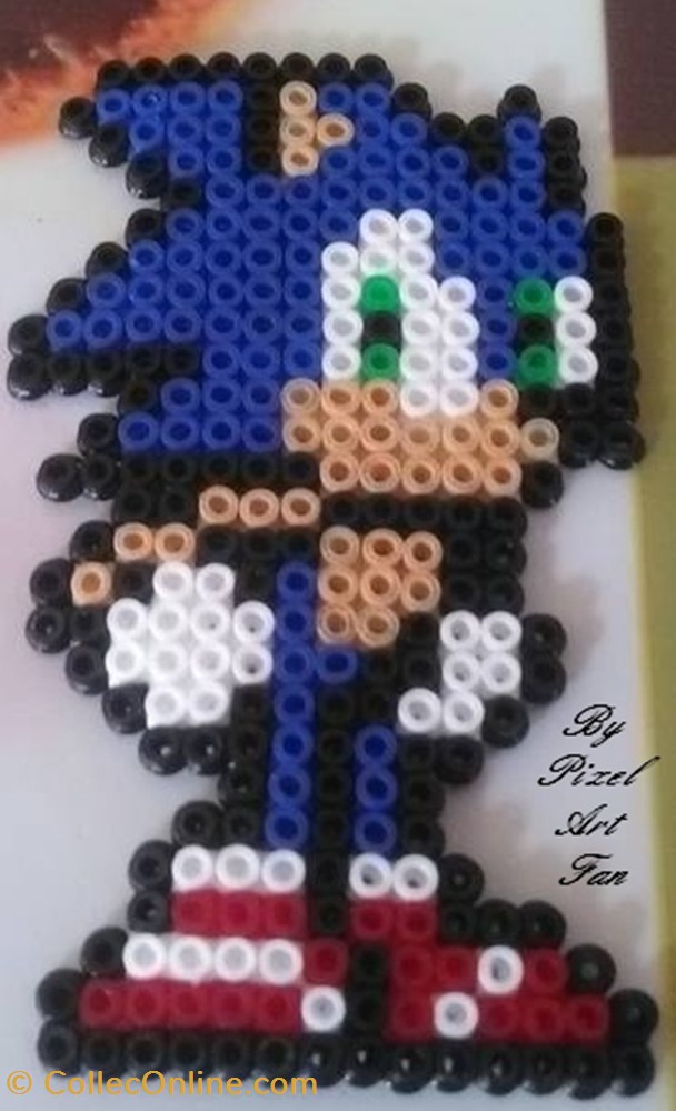 diver decoration magnet autocollant 16 sonic the hedgehog