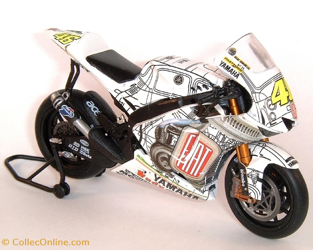 modeles reduits motos yamaha 2007 yzr m1 valentino rossi