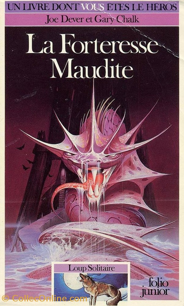 Loup Solitaire Vol=07 - La Forteresse Maudite livres bd revues loup solitaire vol 07 la forteresse maudite