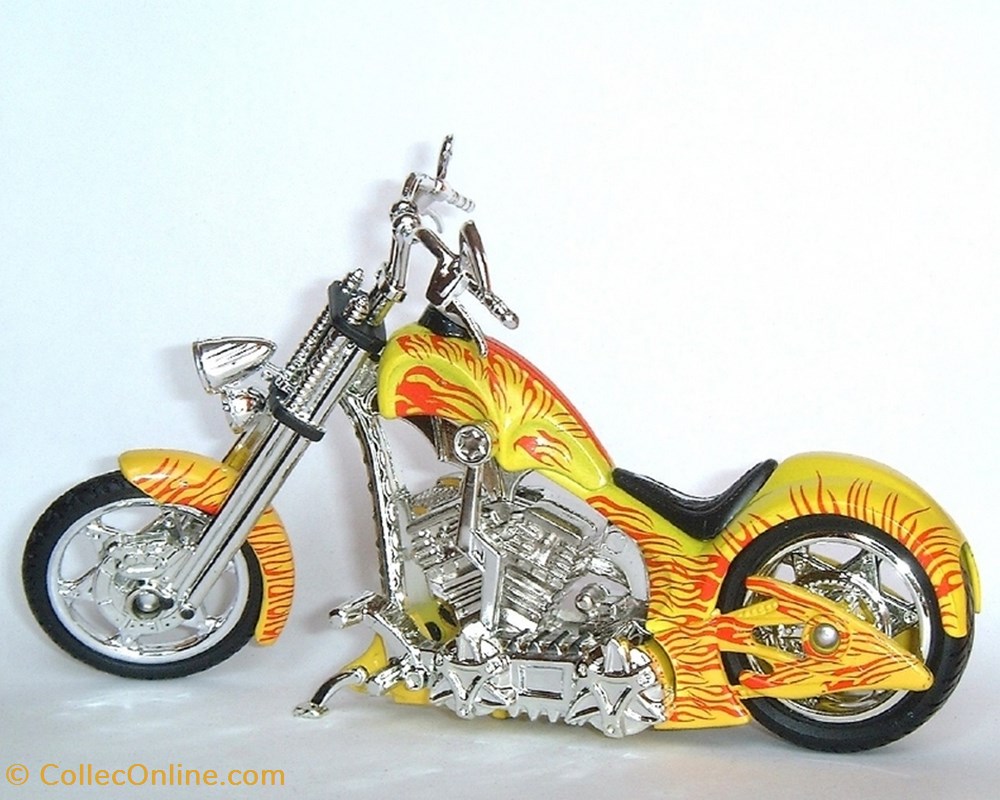 modele reduit moto harley davidson 2008 iron choppers star wheels