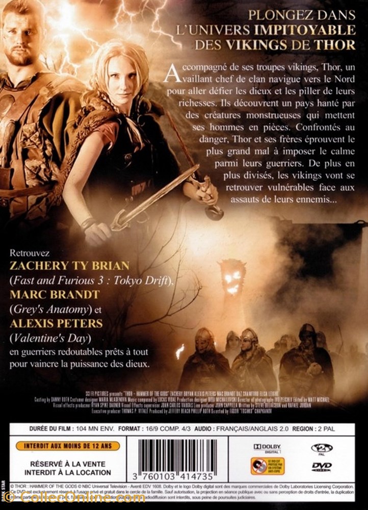 Thor Et Le Marteau Des Dieux 2 divers film dvd blu ray thor et le marteau des dieux