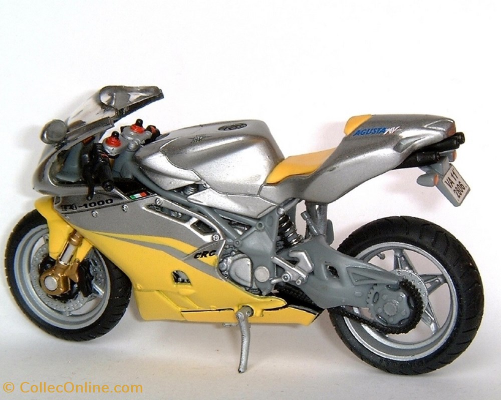 2004 - F4 1000 2 modeles reduits motos mv agusta 2004 f4 1000