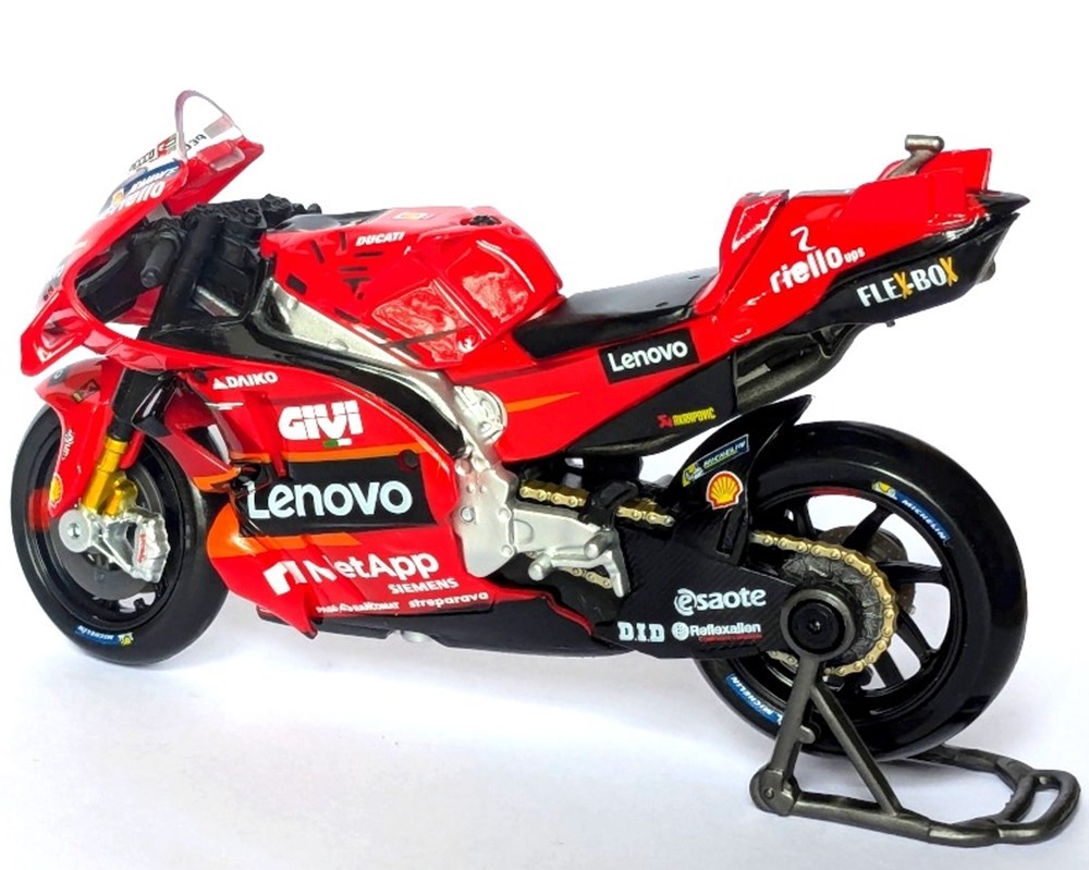 modeles reduits motos ducati 2023 gp 23 francesco bagnaia