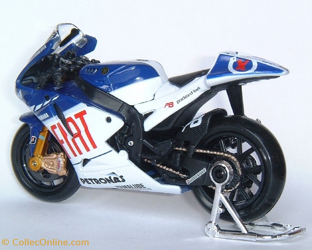 modeles reduits motos yamaha 2009 yzr m1 jorge lorenzo