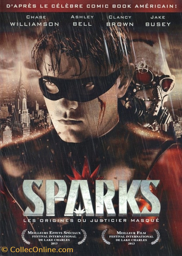 Sparks : Les Origines Du Justicier Masqué divers film dvd blu ray sparks les origines du justicier masque