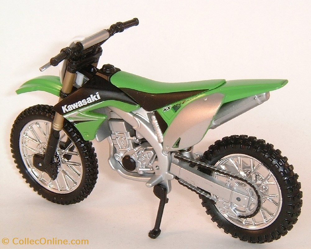 2010 - KX 450 F 2 modeles reduits motos kawasaki 2010 kx 450 f