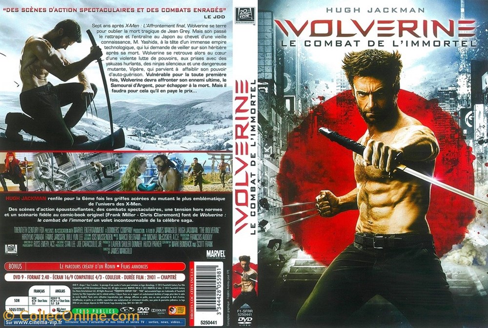 divers film dvd blu ray wolverine le combat de immortel