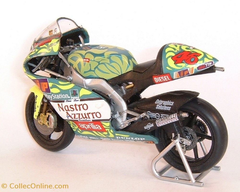 1999 - RSW 250 - Valentino Rossi (Mugello) 2 modeles reduits motos aprilia 1999 rsw 250 valentino rossi mugello