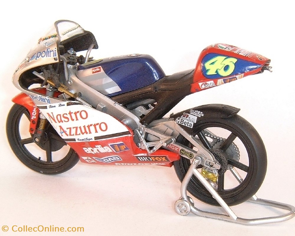APRILIA RS 125 #46 Rossi World Championship 1997 Motorcycle Racing Model 1/18 