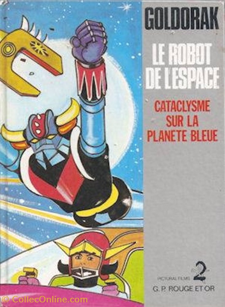 livre bd revue bande dessinee goldorak le robot de espace 7 cataclysme sur la planete bleue