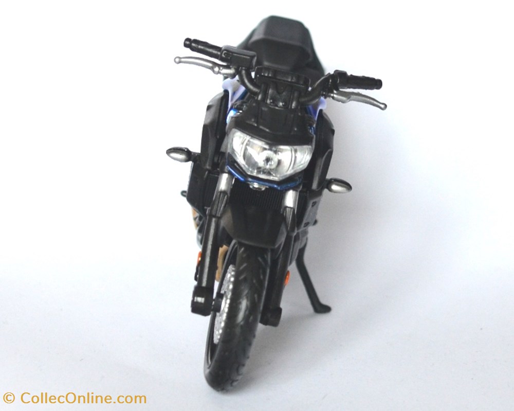 2018 - MT- 07 3 modeles reduits motos yamaha 2018 mt 07