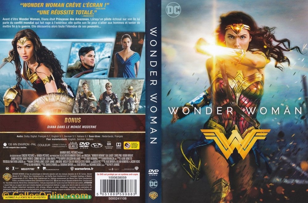 Wonder Woman 3 divers film dvd blu ray wonder woman