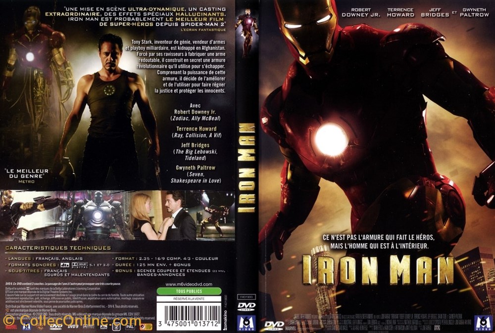 Iron Man 3 diver film dvd blu ray iron man