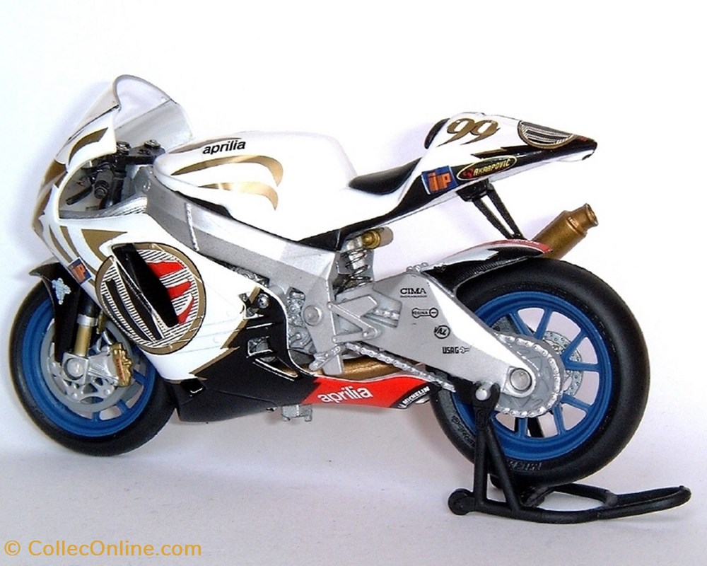 2004 - RSV3 1000 - Jeremy McWilliams 2 modeles reduits motos aprilia 2004 rsv3 1000 jeremy mcwilliams