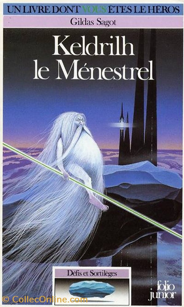 livres bd revues defis et sortileges vol 2 keldrilh le menestrel
