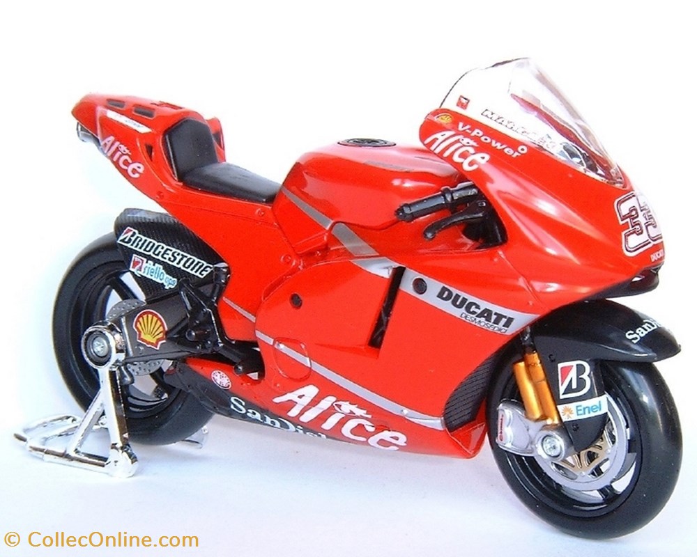 2008 - GP.08 - Marco Melandri modeles reduits motos ducati 2008 gp 08 marco melandri