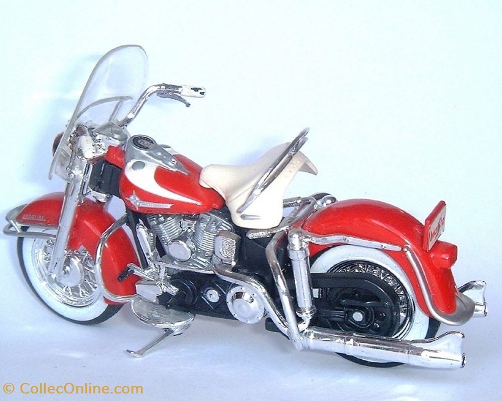 1962 - FLH 1200 Duo Glide 2 modeles reduits motos harley davidson 1962 flh 1200 duo glide