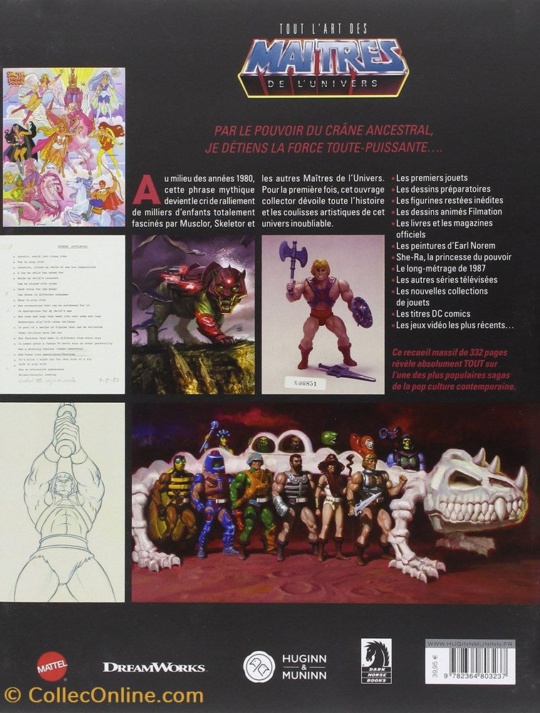 livre bd revue tout art des maitres de univers