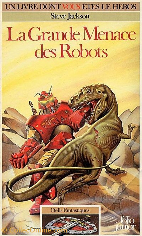 Défis Fantastiques Vol=22 - La Grande Menace Des Robots livres bd revues defis fantastiques vol 22 la grande menace des robots