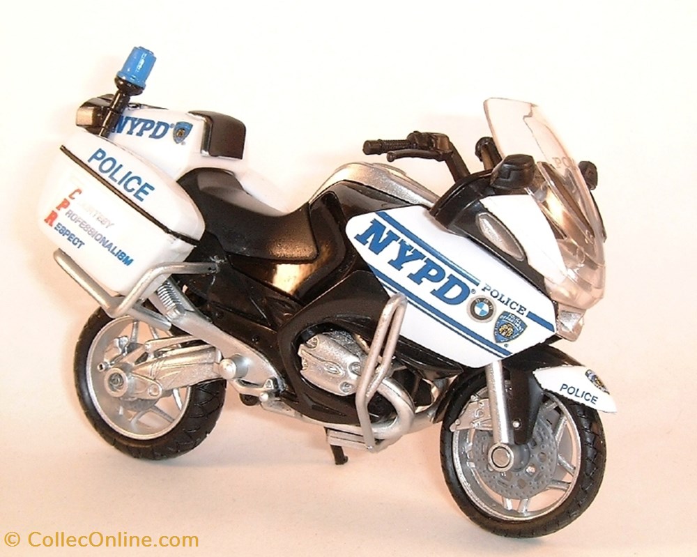 BMW R 1200 RT : N.Y.P.D modeles reduits motos bmw r 1200 rt n y p d