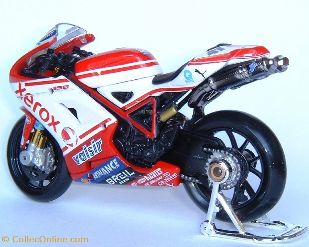 modeles reduits motos ducati 2009 1198 noriyuki haga