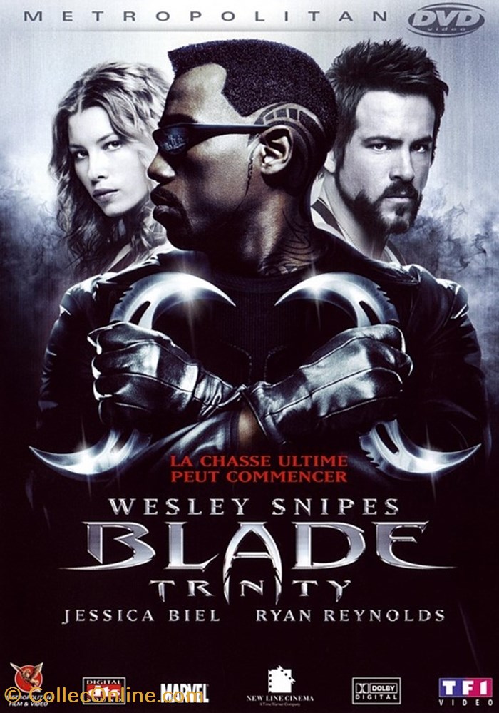 divers film dvd blu ray blade iii trinity