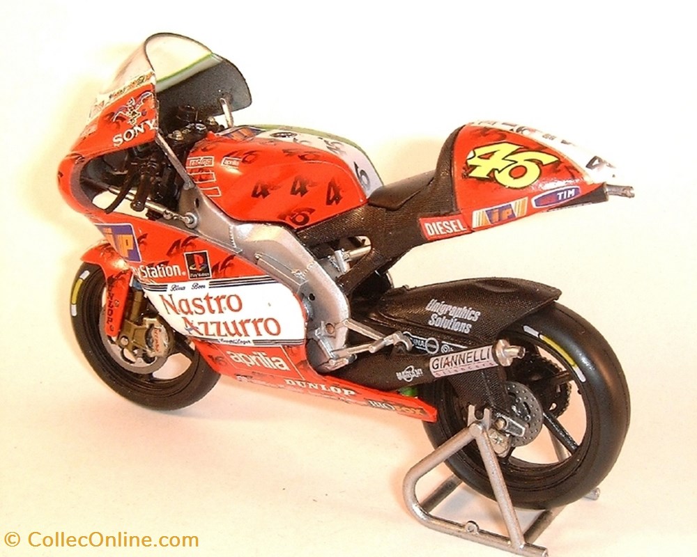 1999 - RSW 250 - Valentino Rossi (Imola) 2 modeles reduits motos aprilia 1999 rsw 250 valentino rossi imola