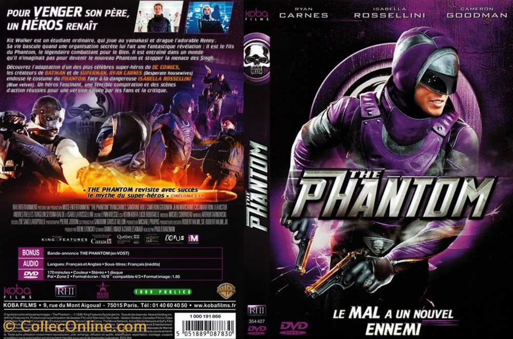 The Phantom 3 divers film dvd blu ray the phantom