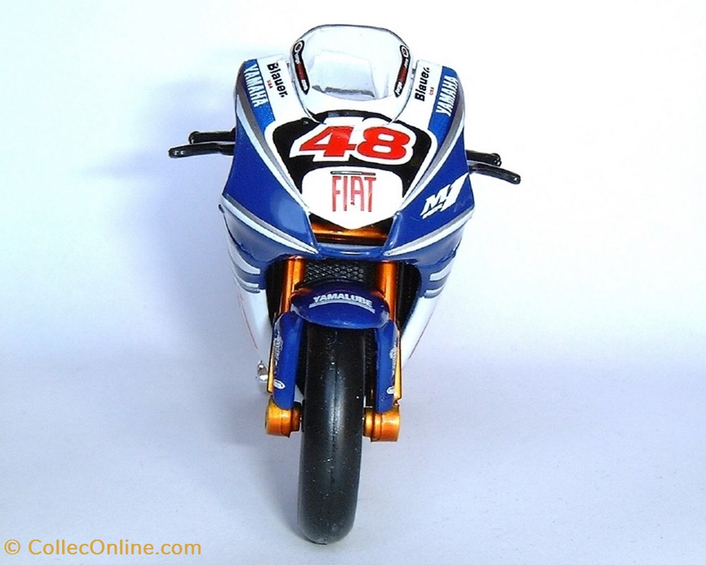 modeles reduits motos yamaha 2008 yzr m1 jorge lorenzo