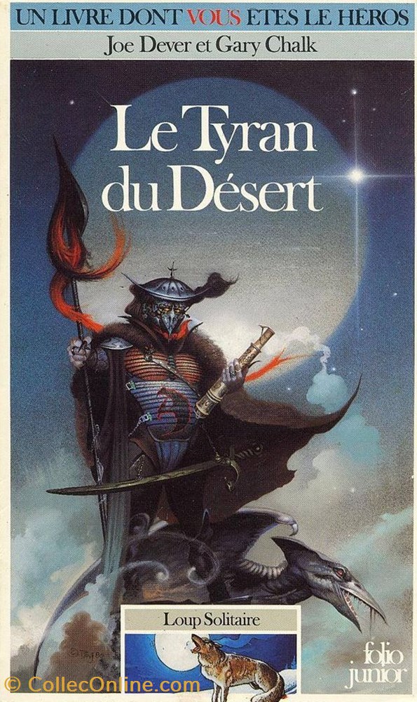 Loup Solitaire Vol=05 - Le Tyran Du Désert livres bd revues loup solitaire vol 05 le tyran du desert