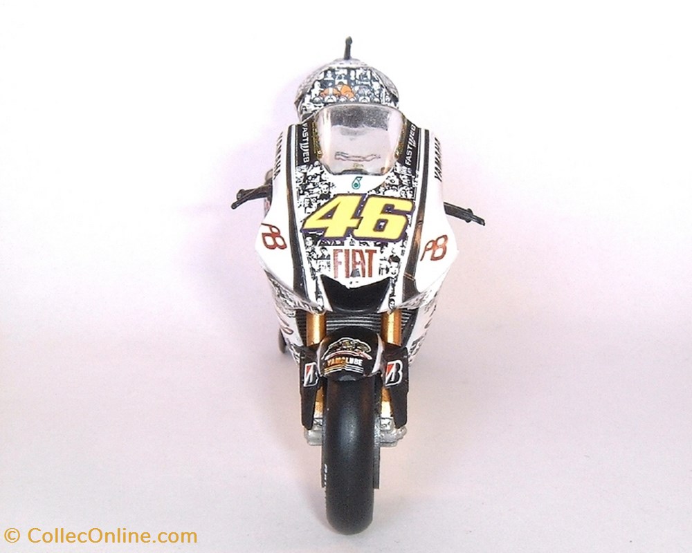 modeles reduits motos yamaha 2010 yzr m1 laguna seca valentino rossi