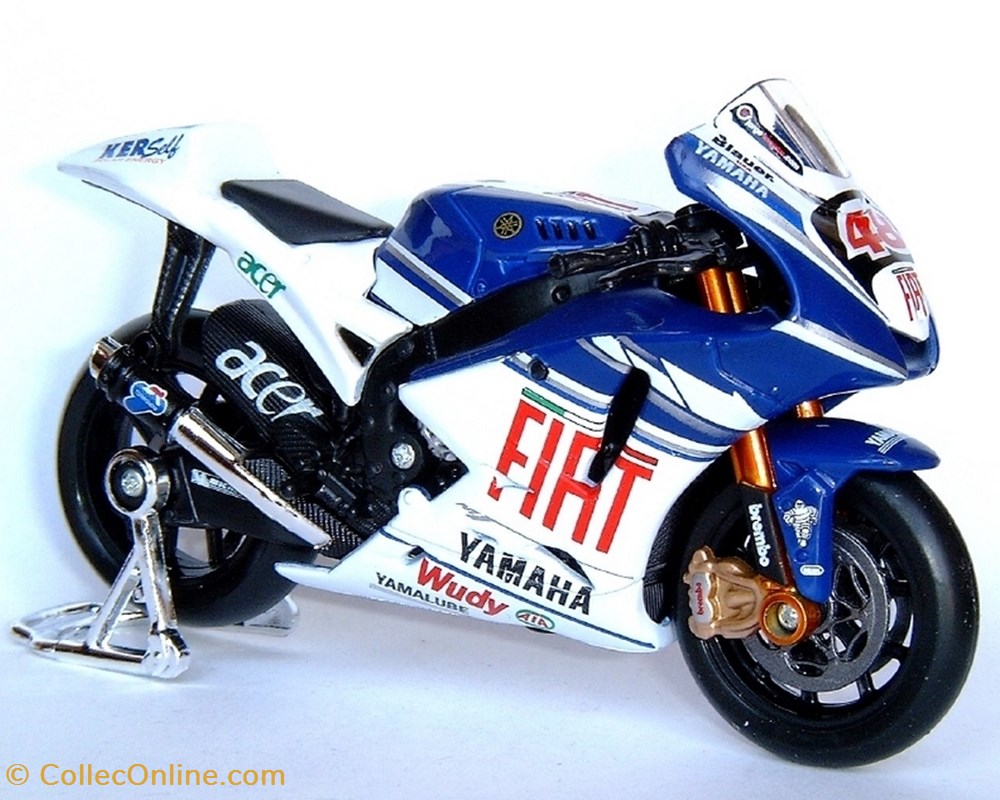 modeles reduits motos yamaha 2008 yzr m1 jorge lorenzo