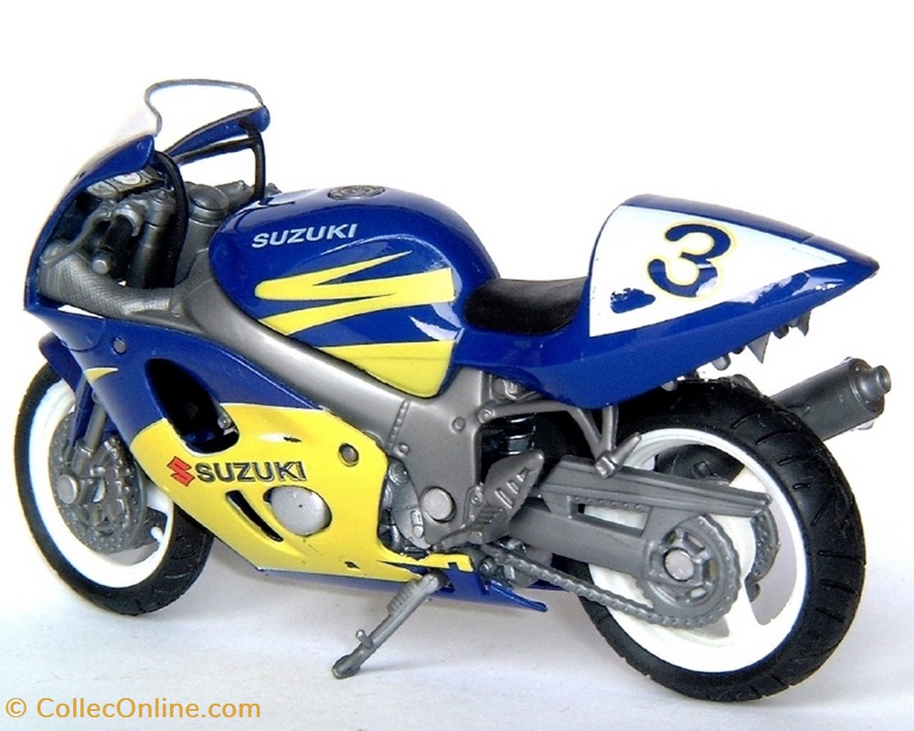 1996 - GSX-R 750 SRAD Racing 2 modeles reduits motos suzuki 1996 gsx r 750 srad racing