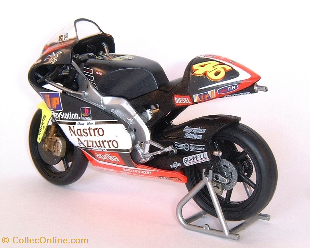 modeles reduits motos aprilia 1999 rsw 250 valentino rossi