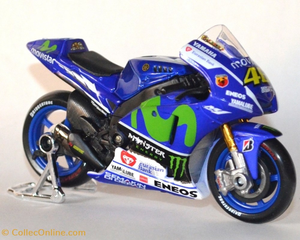modeles reduits motos yamaha 2015 yzr m1 valentino rossi