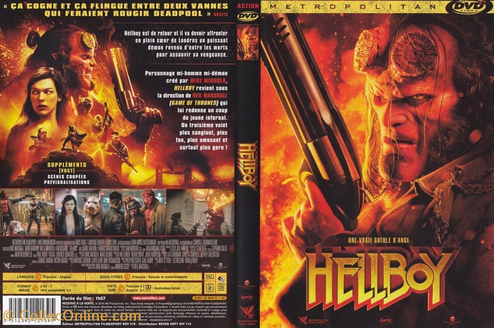 diver film dvd blu ray hellboy