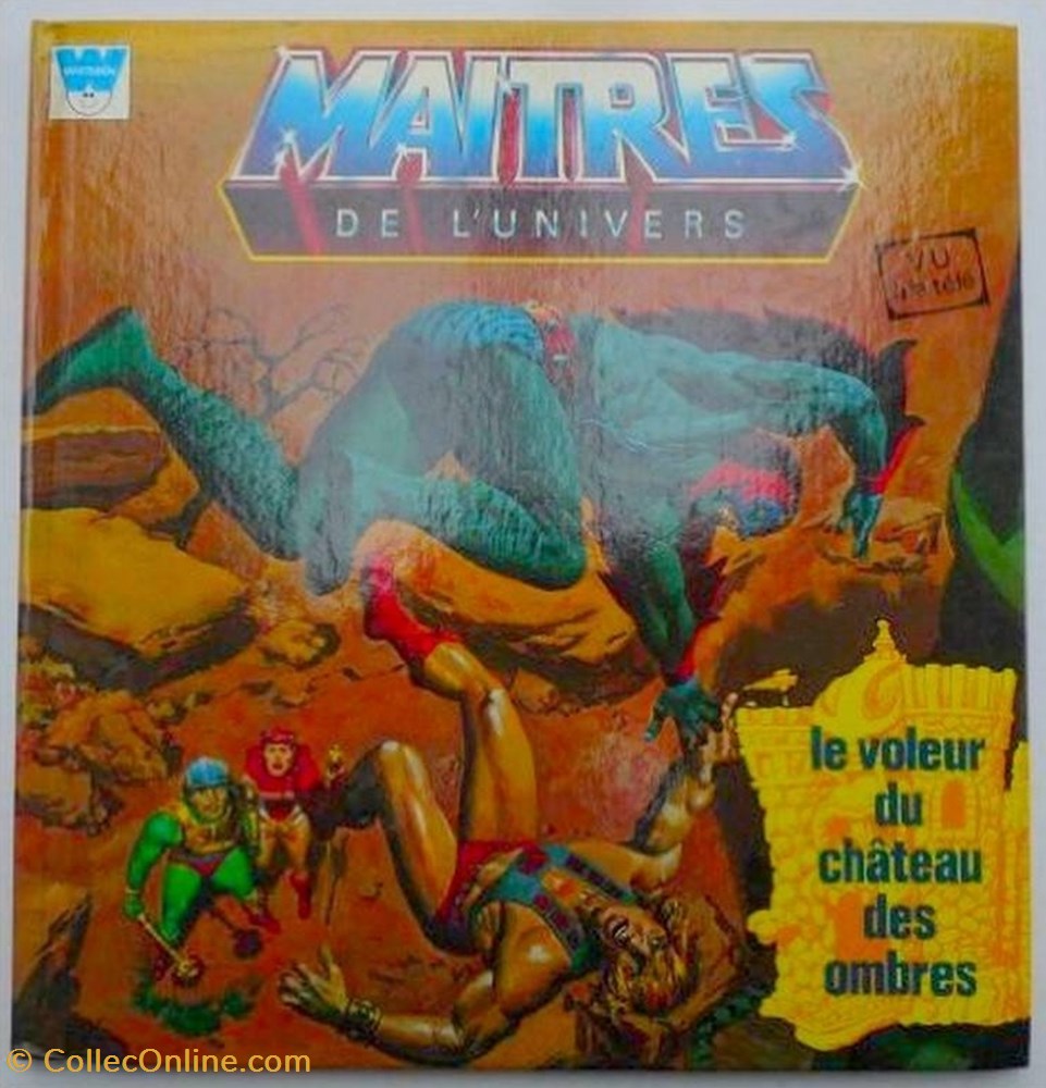 livre bd revue bande dessinee les maitres de univers le voleur du chateau des ombres
