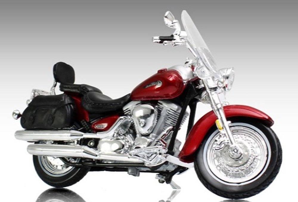 modeles reduits motos yamaha 2001 xvz 1600 road star silverado
